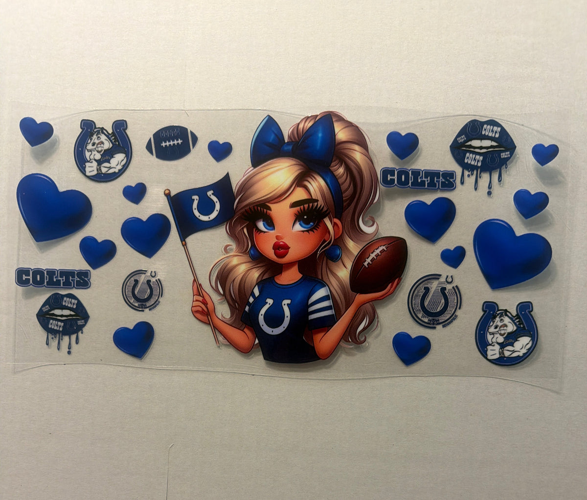 #1132 colts uvdtf wrap design