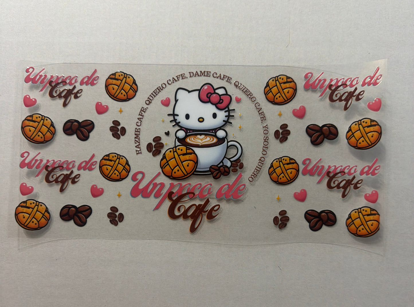 #1104 Hello kitty un poco de cafe.