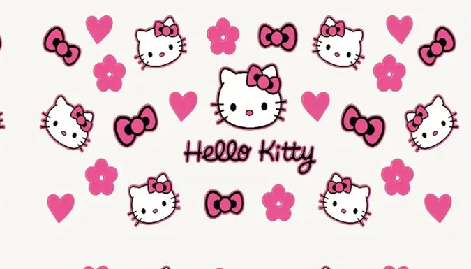 Hello kitty wrap for cups