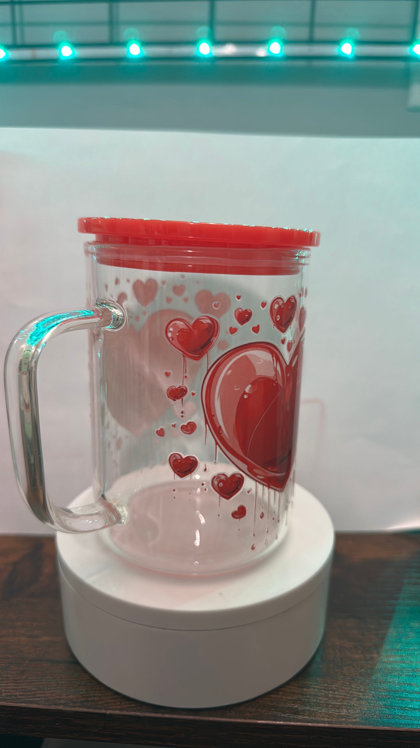 Valentine heart mug