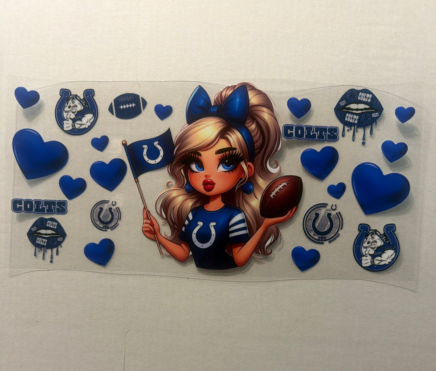 #1132 colts uvdtf wrap design