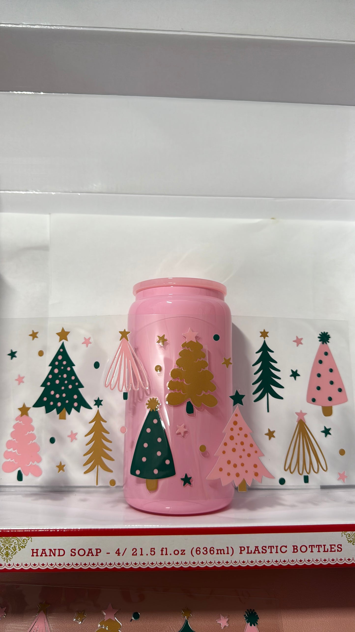 Christmas colors tree custom cup