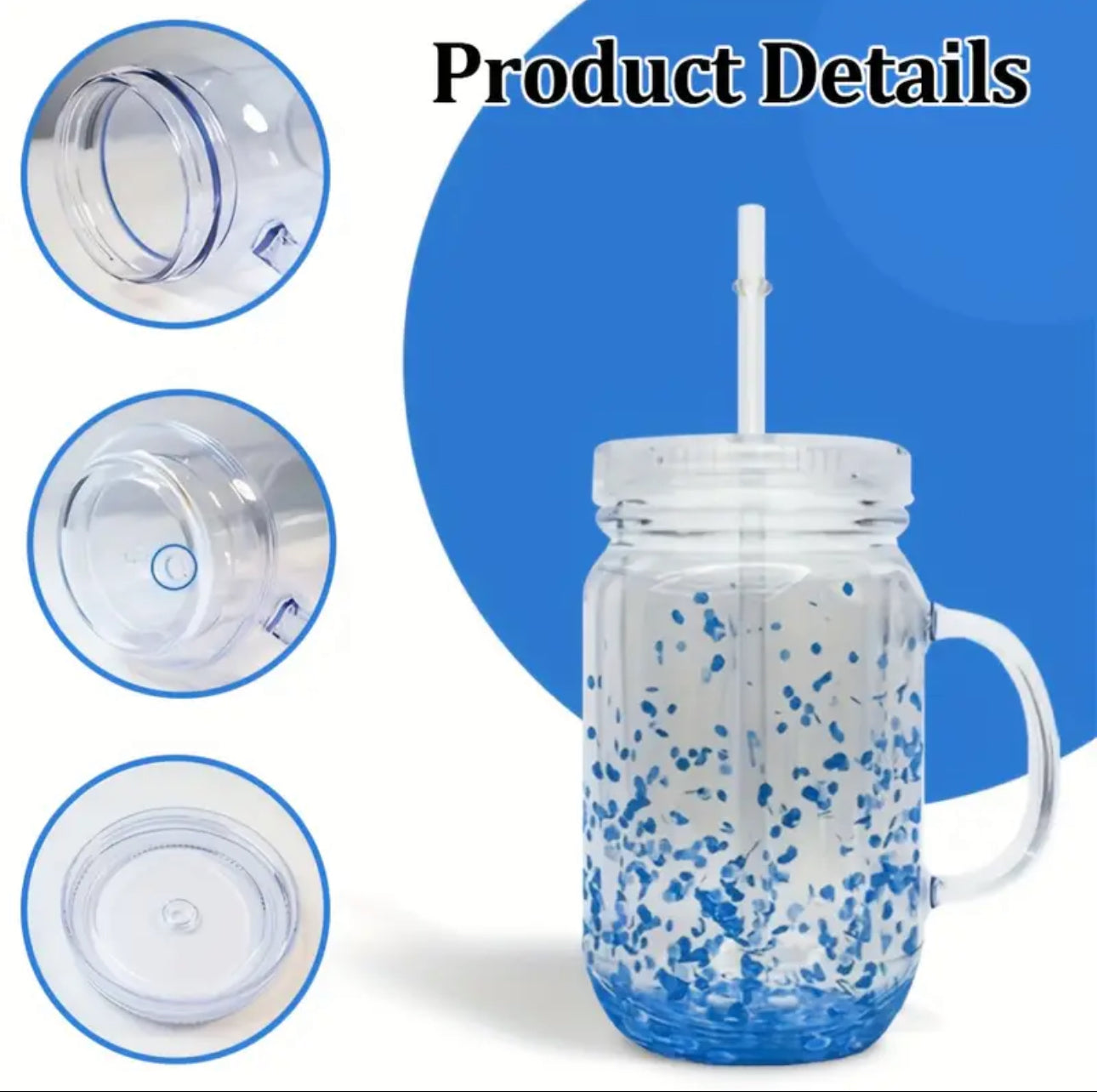 20 oz Acrylic snow globes