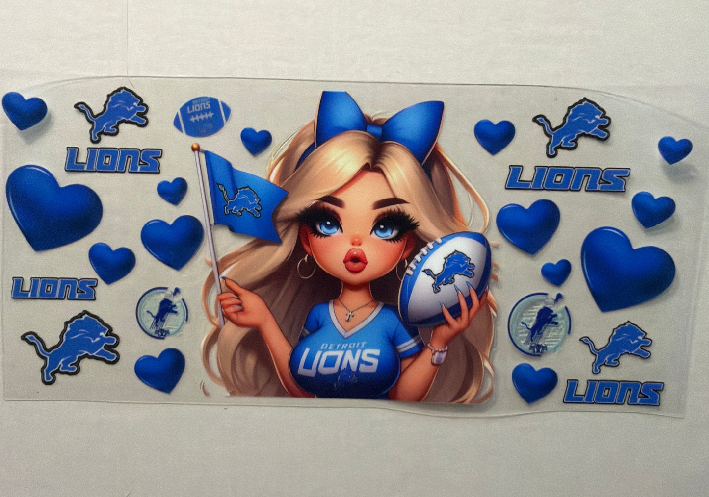 #1134 Lions Detroit uvdtf