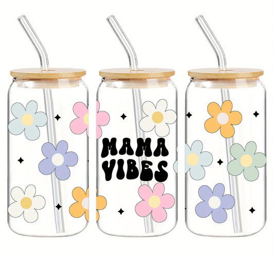 Mama vibes design for cups