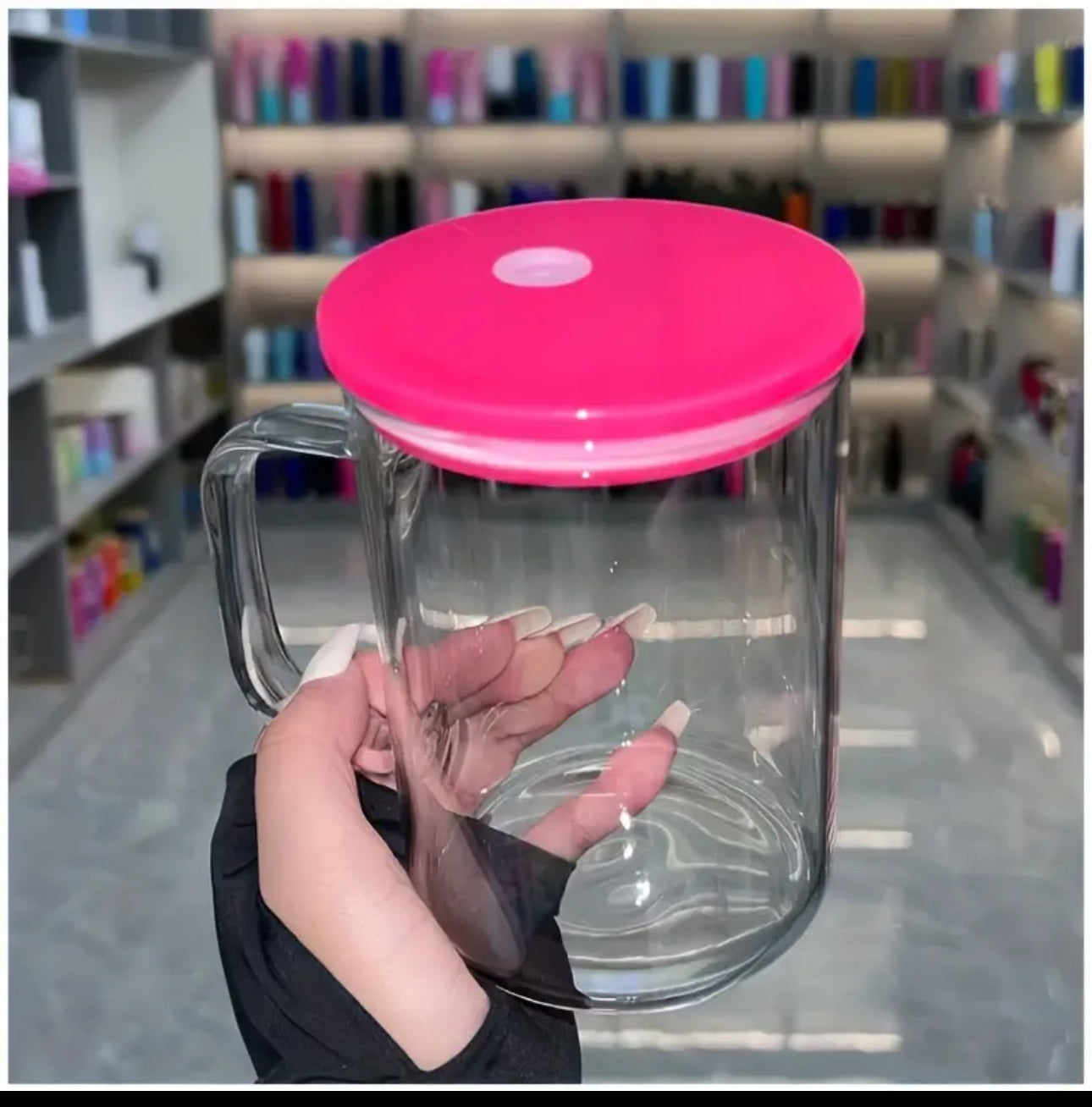 Glas mugs 17 oz-