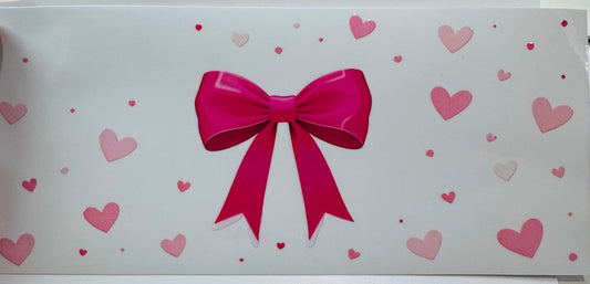 #100 Hot pink bow
